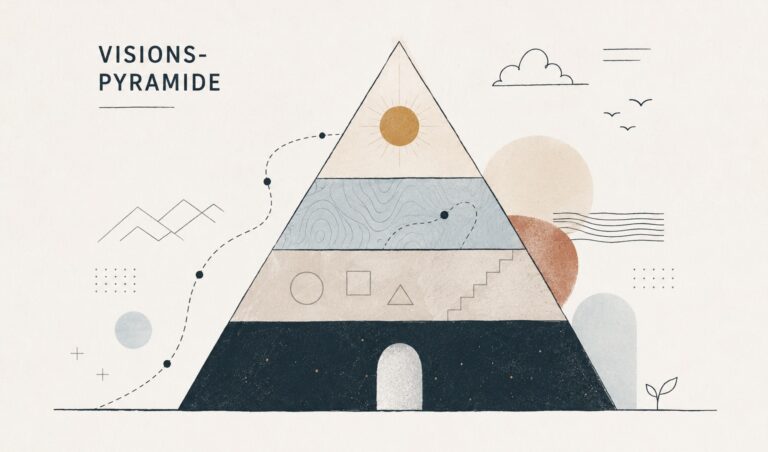 Visionspyramide-Systemische Entwicklung