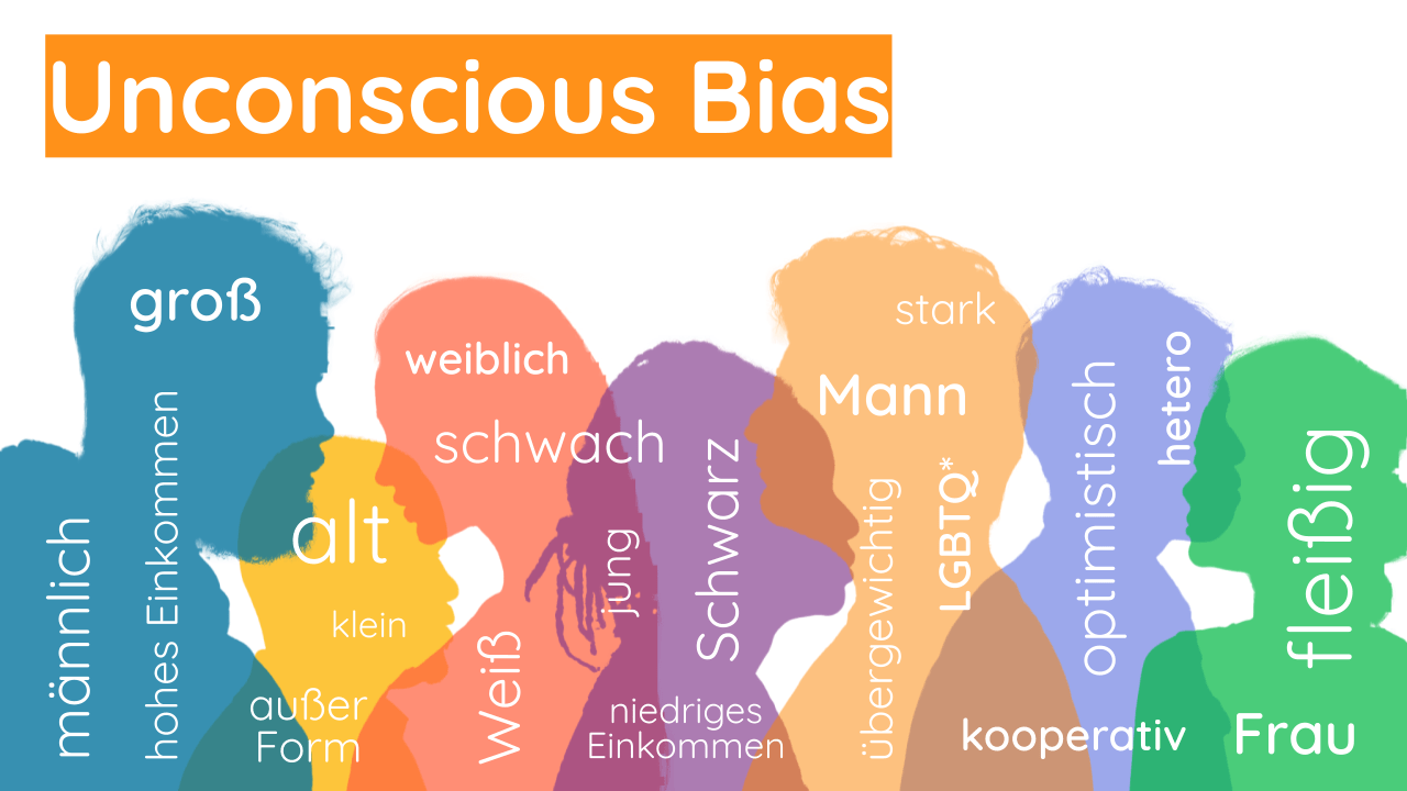 Unconscious Bias Stereotypen kognitive Verzerrungen Titelbild