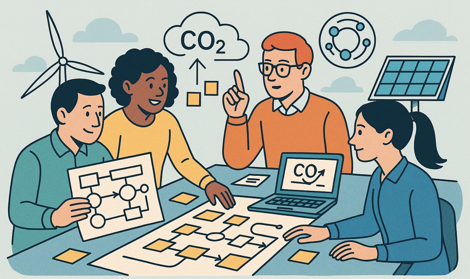Dekarbonisierung mit Design Thinking
